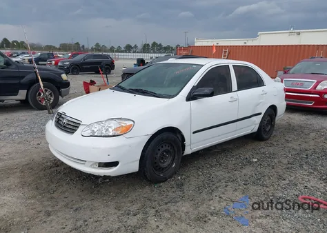 2005 Toyota Corolla Ce z USA, uszkodzony, nr VIN 1NXBR32E55Z526516